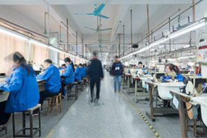 皮具代加工流水线